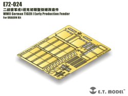 画像2: E.T.MODEL[E72-024]WWII独 ティーガーI 初期型 フェンダー