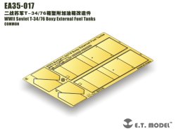 画像2: E.T.MODEL[EA35-017]WWII露 T-34/76 箱形予備燃料タンク