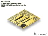 E.T.MODEL[EA35-048]WWII英 車載雑具箱(初期型)