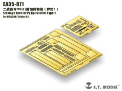 画像1: E.T.MODEL[EA35-071]WWII独 38(t)戦車 雑具箱 Type.1