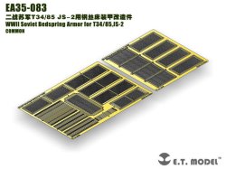 画像2: E.T.MODEL[EA35-083]WWII露 T34/85,JS-2 ベッドスプリングアーマー
