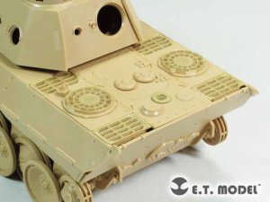 画像1: E.T.MODEL[EA35-112]WWII独 パンター D 機関室グリルメッシュ (1)