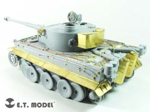 画像1: E.T.MODEL[EA35-116]WWII独 ティーガーI DAKフェンダー & サイドスカート (1)