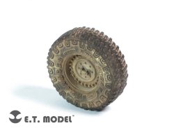 画像1: E.T.MODEL[ER35-026]米 M1151 ハンヴィー 自重変形タイヤ