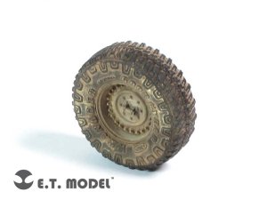 画像1: E.T.MODEL[ER35-026]米 M1151 ハンヴィー 自重変形タイヤ (1)