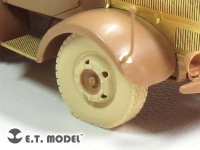 E.T.MODEL[ER35-039]WWII独 L-4500R マウルティア  自重変形タイヤ