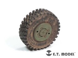 画像1: E.T.MODEL[ER35-041]現用米 M1070 トラクター 自重変形タイヤ