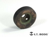 E.T.MODEL[ER35-042]現用米 M1000 トレーラー 自重変形タイヤ