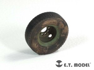 画像1: E.T.MODEL[ER35-042]現用米 M1000 トレーラー 自重変形タイヤ (1)