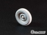 E.T.MODEL[ER35-044]WWII米 Willys MB Jeep 自重変形タイヤ