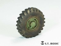 E.T.MODEL[ER35-056]露 URAL-4320 Truck 自重変形タイヤ