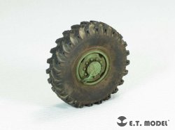 画像1: E.T.MODEL[ER35-056]露 URAL-4320 Truck 自重変形タイヤ