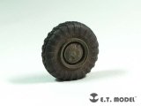 E.T.MODEL[ER35-058]露 BTR-80 自重変形タイヤ(ナロー)