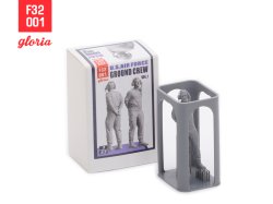 画像3: E.T.MODEL[F32001]1/32 現用 アメリカ空軍 グランドクルーVol.1 待機中の整備員