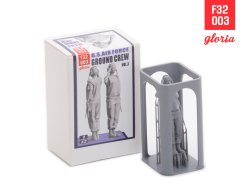 画像3: E.T.MODEL[F32003]1/32 現用 アメリカ空軍 グランドクルーVol.3 敬礼する女性整備員
