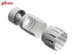 画像3: E.T.MODEL[GR32012A]1/32 現用 アメリカ F-16CJファイティングファルコン F110-GE排気ノズル&アフターバーナー 開状態(タミヤ用)