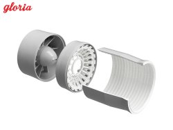 画像4: E.T.MODEL[GR32012B]1/32 現用 アメリカ F-16CJファイティングファルコン F110-GE排気ノズル&アフターバーナー 閉状態(タミヤ用)