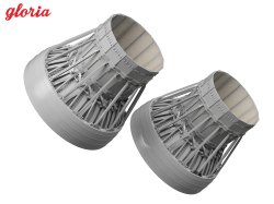 画像4: E.T.MODEL[GR32015B]1/32 現用 アメリカ F-15イーグル F100-PW排気ノズル&アフターバーナーセット 閉状態(タミヤ用)