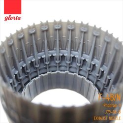 画像3: E.T.MODEL[GR48001A]1/48 現用 米 F-4B/N J79-GE-8用排気ノズル 開口状態(タミヤ用)