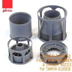 画像4: E.T.MODEL[GR48016B]1/48  現用 米 アメリカF-16Cブロック32/42/52 F100-PWアフターバーナー&排気ノズル閉口状態(タミヤ用)