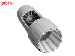 画像3: E.T.MODEL[GR48019C]1/48 現用 アメリカ F/A-18E/Fスーパーホーネット 排気ノズルセット 開状態(モンモデル用)