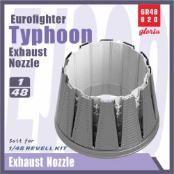 画像2: E.T.MODEL[GR48020]1/48 現用 欧州 ユーロファイター・タイフーン 排気ノズルセット(レベル用)