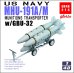 画像1: E.T.MODEL[GR48214]1/48 現用 アメリカ海軍 MHU-191A/M弾薬運搬車 w/GBU-32 1000ポンド爆弾 (1)