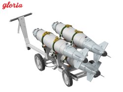 画像3: E.T.MODEL[GR48215]1/48 現用 アメリカ海軍 MHU-191A/M弾薬運搬車 w/GBU-38 500ポンド爆弾