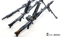 画像7: E.T.MODEL[P06-001]1/6 WWII ドイツ MG42機関銃&ドラム弾倉(3Dプリント製)
