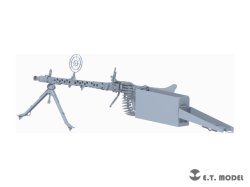 画像2: E.T.MODEL[P06-002]1/6 WWII ドイツ MG34機関銃&弾薬箱(3Dプリント製)