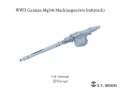 E.T.MODEL[P16-005]1/16 WWII ドイツ MG34T機関銃 車載型(銃床無し)(3Dプリンター)