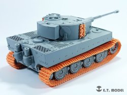 画像9: E.T.MODEL[P35-003]1/35 WWIIドイツタイガーI型 後/最終期型可動履帯(3D)