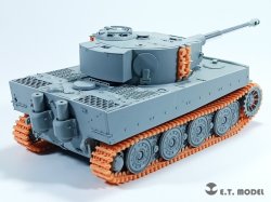 画像8: E.T.MODEL[P35-006]1/35 WWII ドイツタイガーI 鉄道輸送用可動履帯(3D)