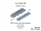 E.T.MODEL[P35-012]1/35 WWIIドイツキングタイガー/ヤークトティーガー用可動式履帯(3D)