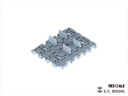画像2: E.T.MODEL[P35-012]1/35 WWIIドイツキングタイガー/ヤークトティーガー用可動式履帯(3D)