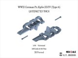 E.T.MODEL[P35-013]1/35 WWII ドイツIII/IV号戦車用可動式履帯タイプ6 ウィンターケッテン(3D)