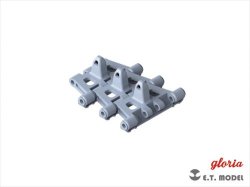 画像4: E.T.MODEL[P35-016]1/35 WWII 日本陸軍 九七式"チハ"/三式"チヌ"中戦車用可動式履帯(3D)