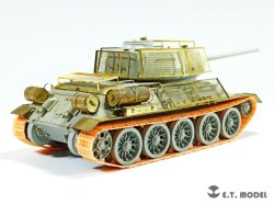 画像6: E.T.MODEL[P35-017]1/35 WWII 露/ソ ソビエトT-34中戦車用可動式履帯 1942年型500mm幅(3D)
