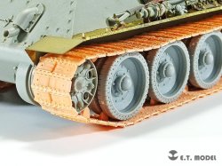 画像8: E.T.MODEL[P35-018]1/35 WWII 露/ソ ソビエトT-34中戦車用可動式履帯 1940年型550mm幅(3D)