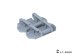 画像3: E.T.MODEL[P35-019]1/35 WWII フランス戦車B1bis用可動式履帯(3D)