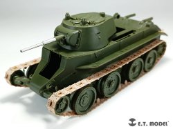 画像4: E.T.MODEL[P35-025]1/35 WWII ソビエト/ロシア BT-7軽戦車用可動式履帯(タミヤ用)