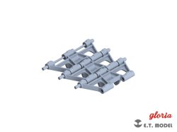 画像5: E.T.MODEL[P35-029]1/35 WWII ドイツラウペンシュレッパーOst(東部用装軌式牽引車)用可動式履帯 Kgs66/340/120(3D)