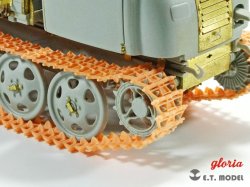 画像10: E.T.MODEL[P35-029]1/35 WWII ドイツラウペンシュレッパーOst(東部用装軌式牽引車)用可動式履帯 Kgs66/340/120(3D)