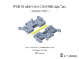 E.T.MODEL[P35-037]1/35 WWII アメリカ M24チャーフィー軽戦車 可動式履帯(AFVクラブ/ブロンコ用)