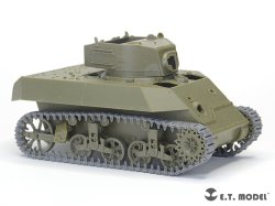 画像4: E.T.MODEL[P35-038]1/35 WWII アメリカ陸軍 M3/M5スチュアート軽戦車 T16型可動式履帯(AFVクラブ用)