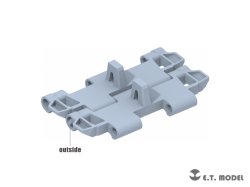 画像2: E.T.MODEL[P35-058]1/35 WWII アメリカ M26パーシング中戦車用可動式履帯(タミヤ用)