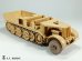 画像11: E.T.MODEL[P35-062]1/35 WWII ドイツ Sd.Kfz.9 18トン重ハーフトラック FAMO(ファモ)用自重変形タイヤ&可動式履帯セット(タミヤ用)