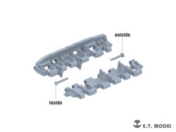 画像2: E.T.MODEL[P35-069]1/35 WWII ドイツ キングタイガー重戦車 18枚歯後期型用Kgs73/800/152 可動式履帯(ドラゴン/ホビーボス用 3Dプリント製)