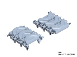 画像2: E.T.MODEL[P35-081]1/35 WWII アメリカ M4シャーマン中戦車用 T48型 可動式履帯(3Dプリント製)