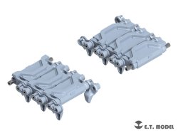 画像2: E.T.MODEL[P35-086]1/35 WWII アメリカ M4シャーマン中戦車用 T54E1型 可動式履帯(3Dプリント製)